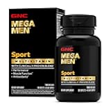 Mega Men Sport Multivitamin Caplets, Athletic Performance Nutrition, Muscle Function, Clinically Proven to Feel Better, Antioxidants, B Vitamins, Energy Production, Timed Release, 90 ct, 45 svgs