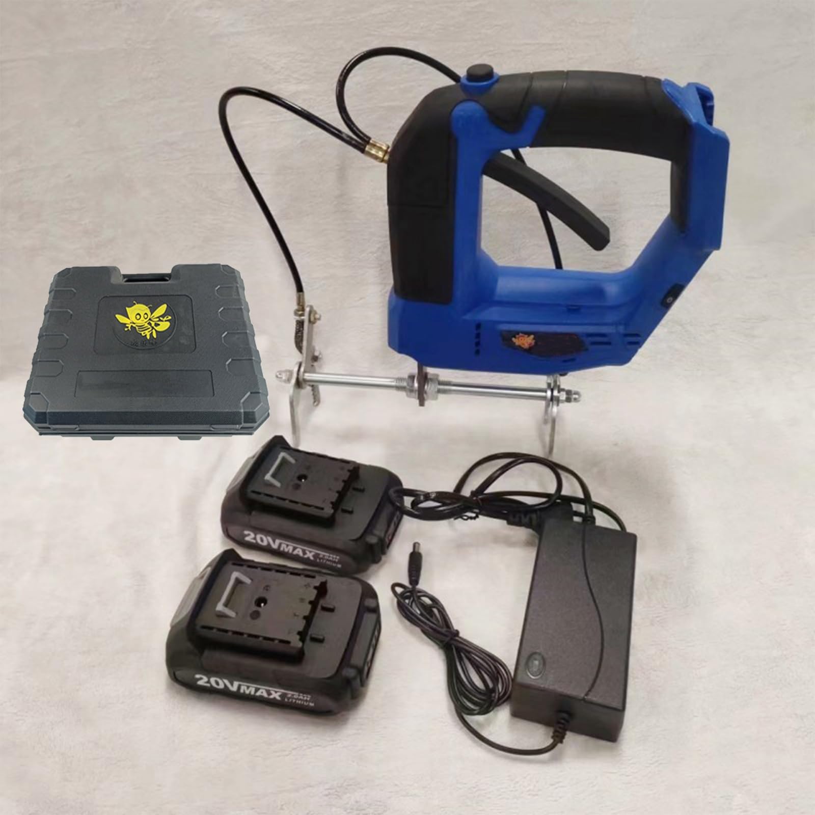 Apiculteur électrique léger à poignée antidérapante et étui de protection