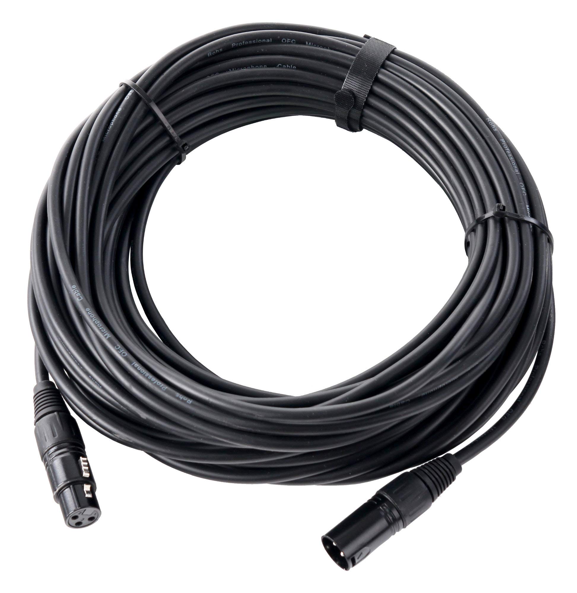 PronomicStage XFXM-20 Microphone Cable XLR 20 m Black