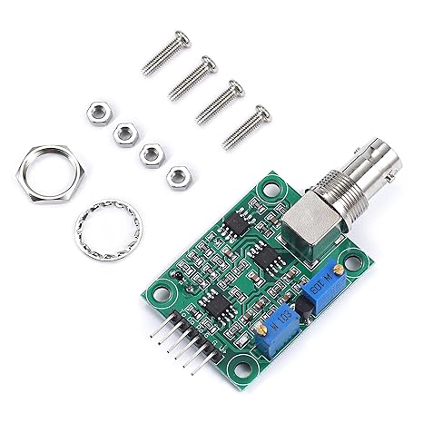 Teyleten Robot PH Value Data Detection and Acquisition Sensor Module Acidity and Alkalinity Sensor Monitoring and Control ph0-14 for Arduino