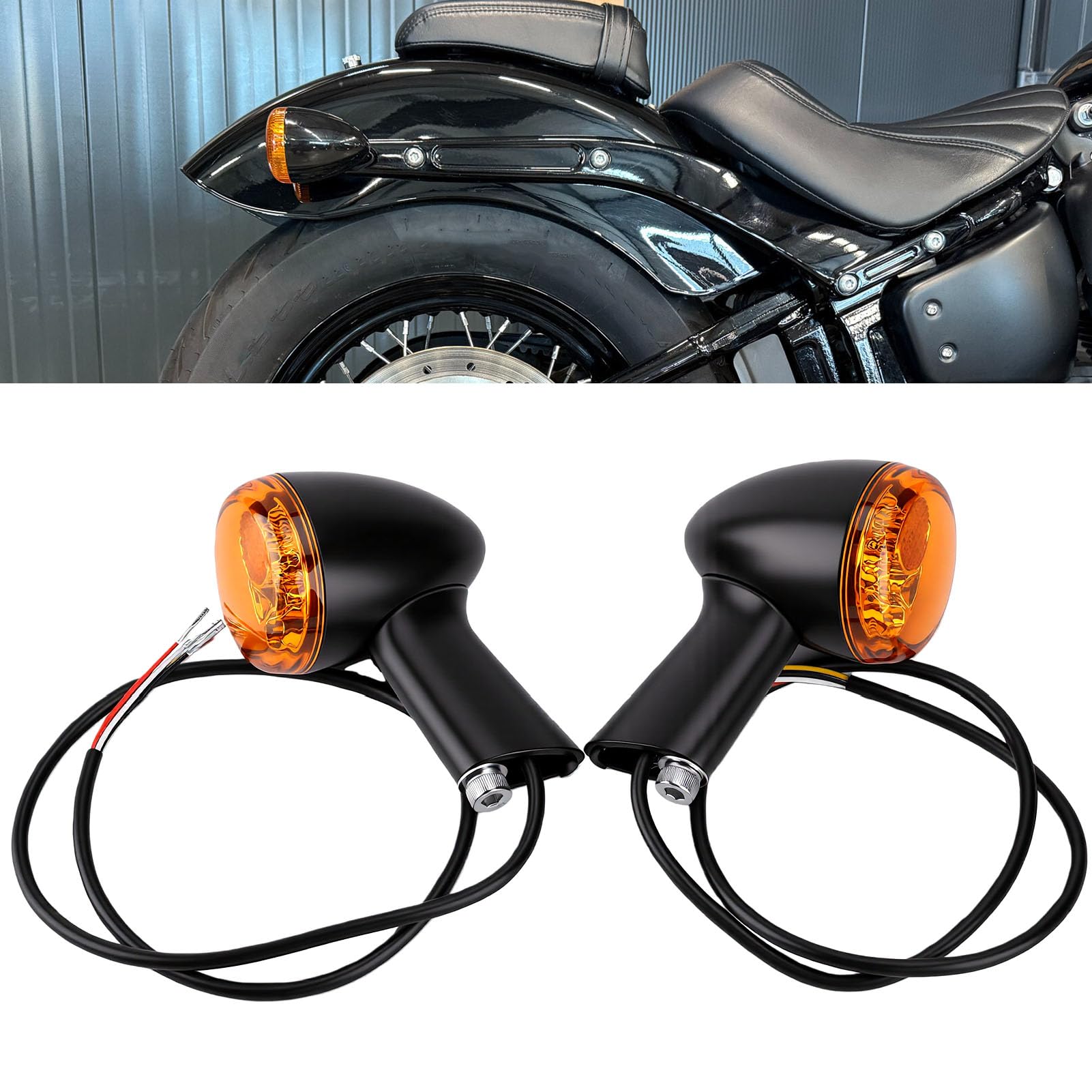 Luocute Kierunkowskaz Motocykla z Hamulcem i światłem do Jazdy