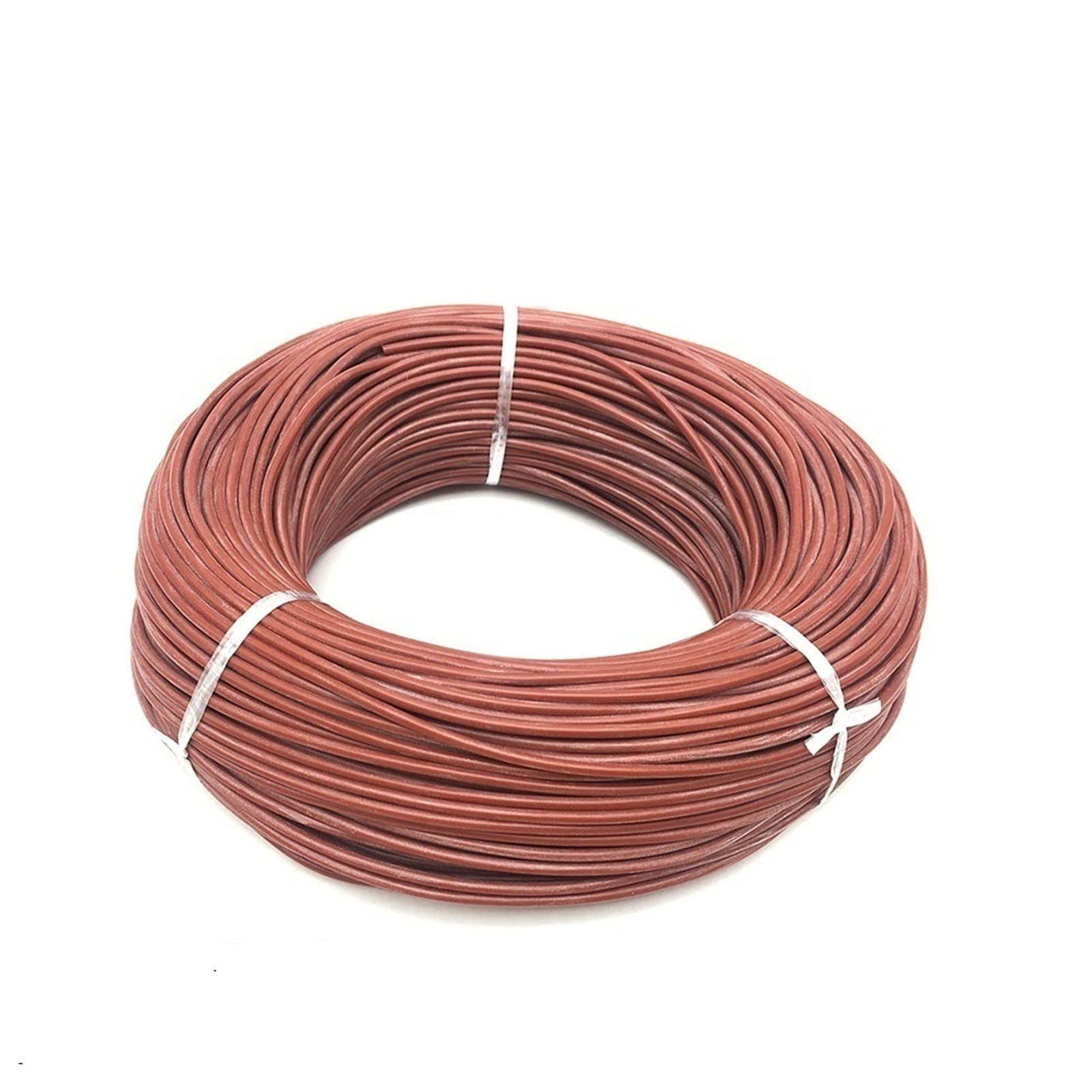 IBOWZ Elektrischer Draht, 100 m Fußbodenheizungskabel, 12 K, 33 Ohm/m, Silikon-Kohlefaser-Heizkabel, Erdungskabel