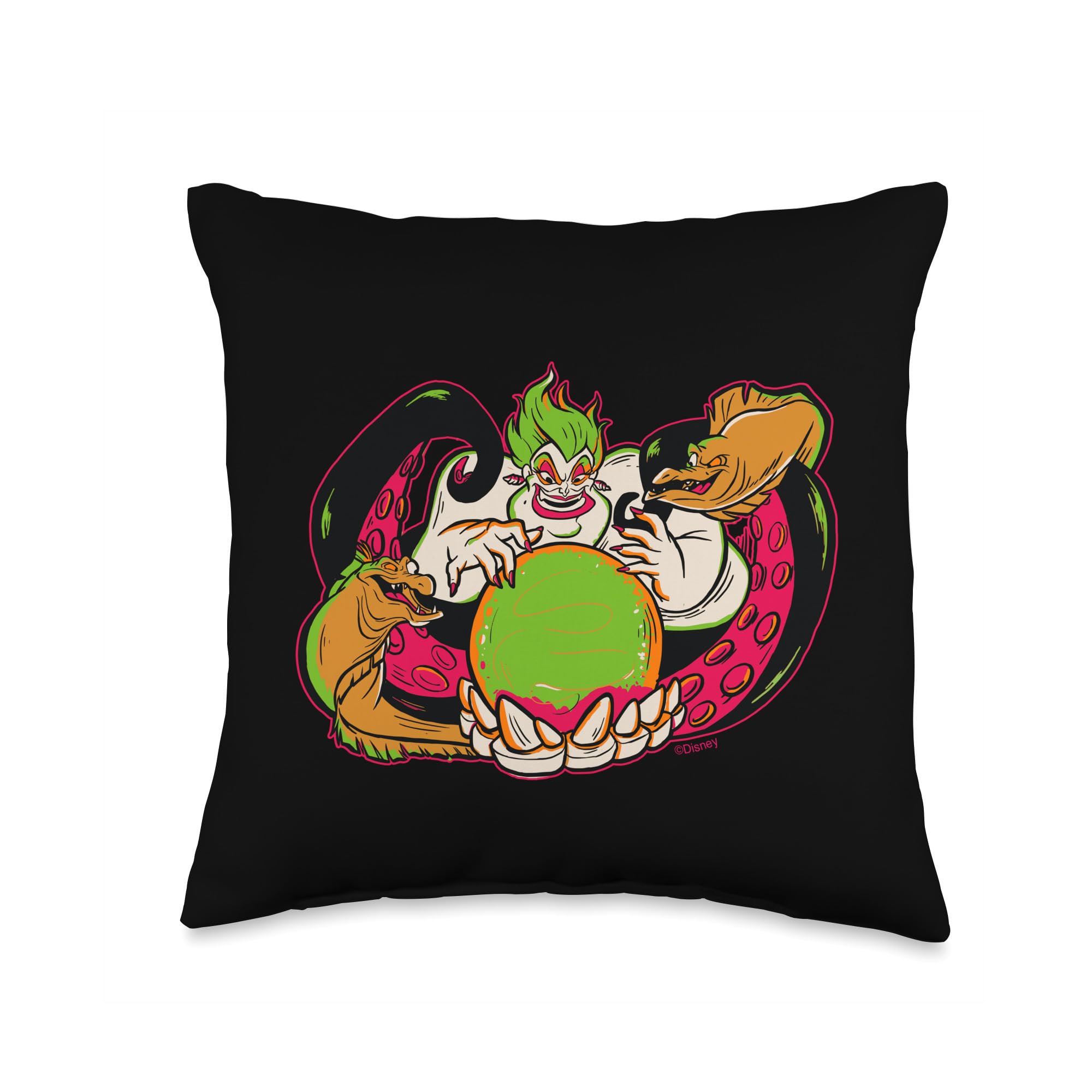 Coussin de canapé Ursula Disney Villains, le cadeau idéal pour les fans d'Halloween