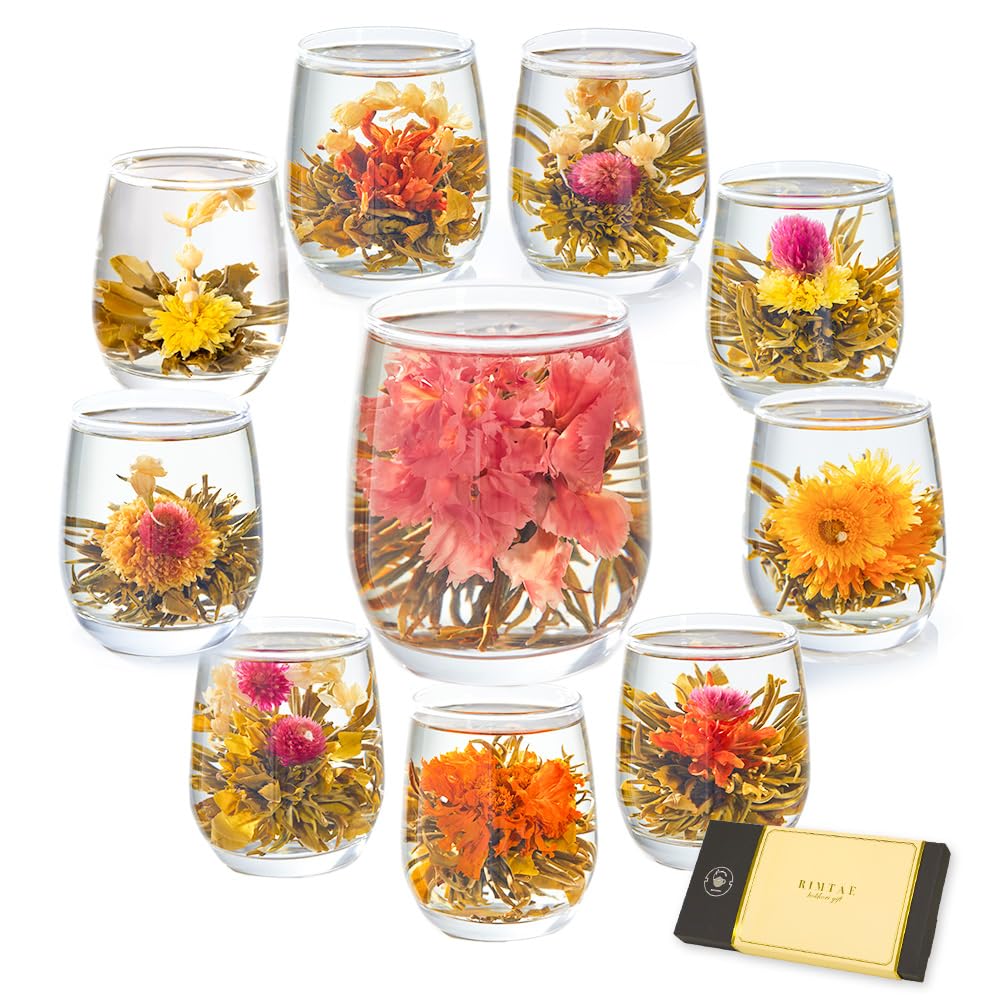 Amazon.co.jp: リムテー 人気 お茶 ギフト カーネーション 花 咲く