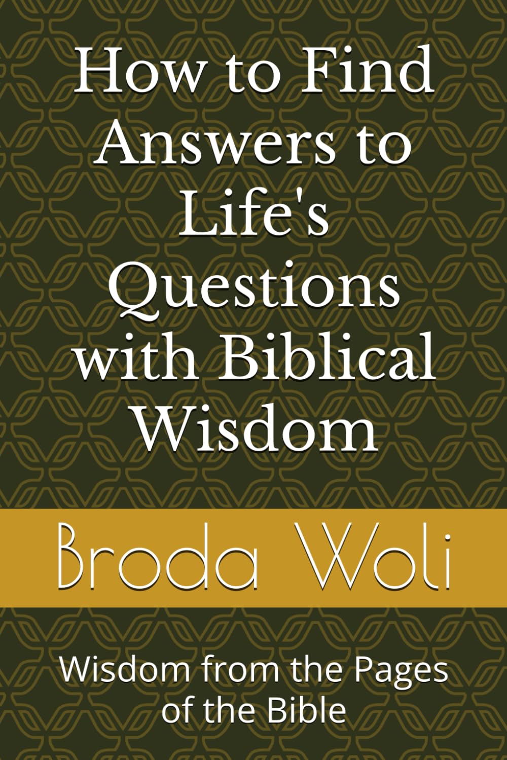 How to Find Answers to Life's Questions with Biblical Wisdom: Wisdom from the Pages of the Bible