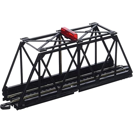 Bachmann Trains E-Z TRACK TRUSS BRIDGE with BLINKING LIGHT
