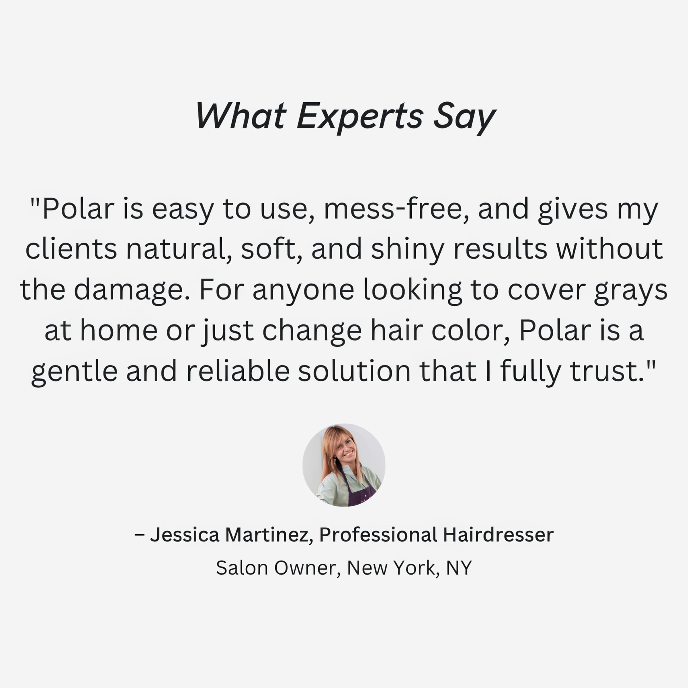 Polar Blonde Hair Dye Shampoo, Gray Coverage Color Cleanser, 6.76 fl oz