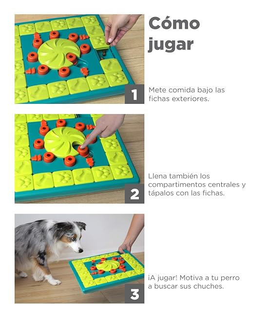 Foto 7 de 8 de Outward Hound Nina Ottosson MultiPuzzle - Rompecabezas para Perros con módulos deslizantes