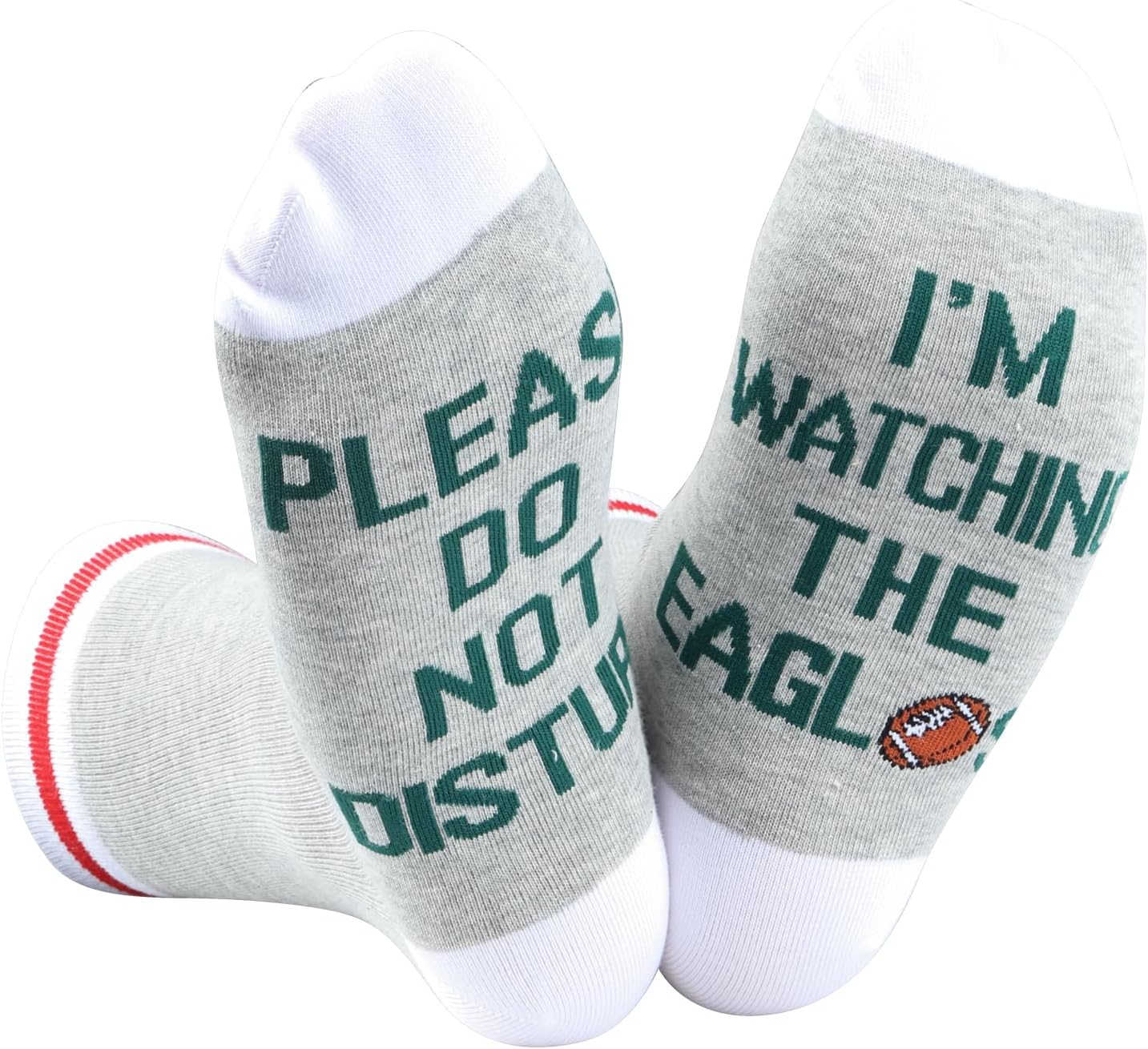 TSOTMO 2 Pairs Please Do Not Disturb I’m Watching The Ea Socks Football Lover Gift Football Fans Gift