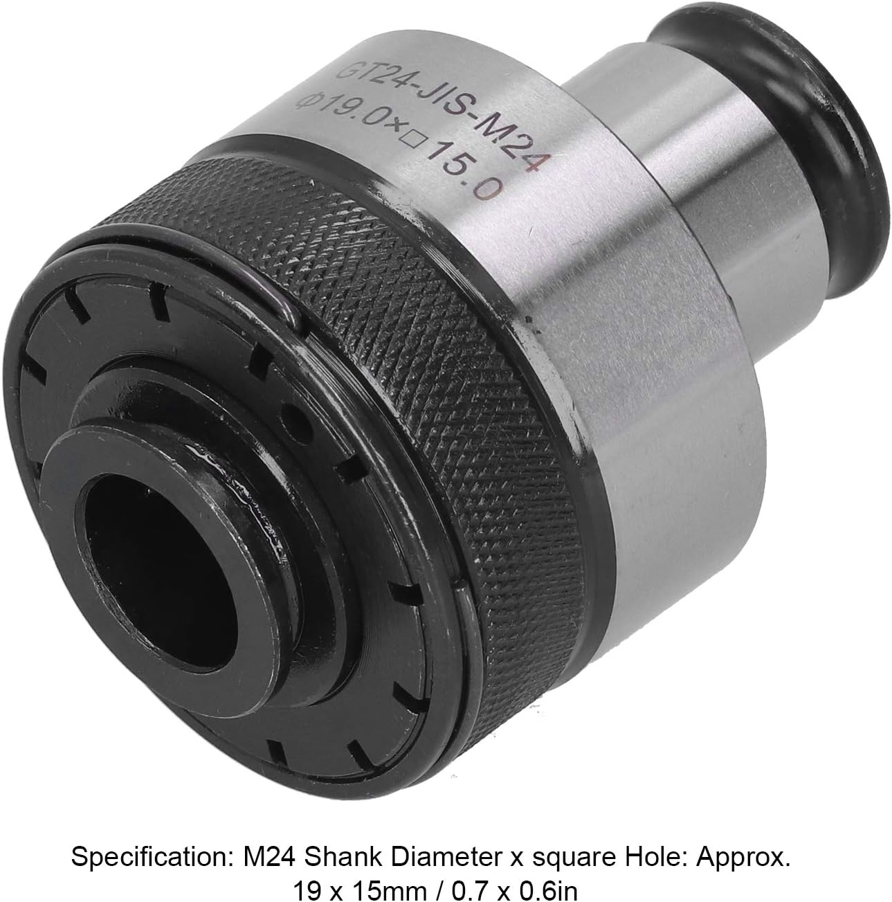 Tapping Collet GT24 JIS M24 Adjustable Torsion CNC Tool Holder Chuck with Overload Protection for Safe and Precise Tapping Operations High Speed Steel M24 Shank Diameter