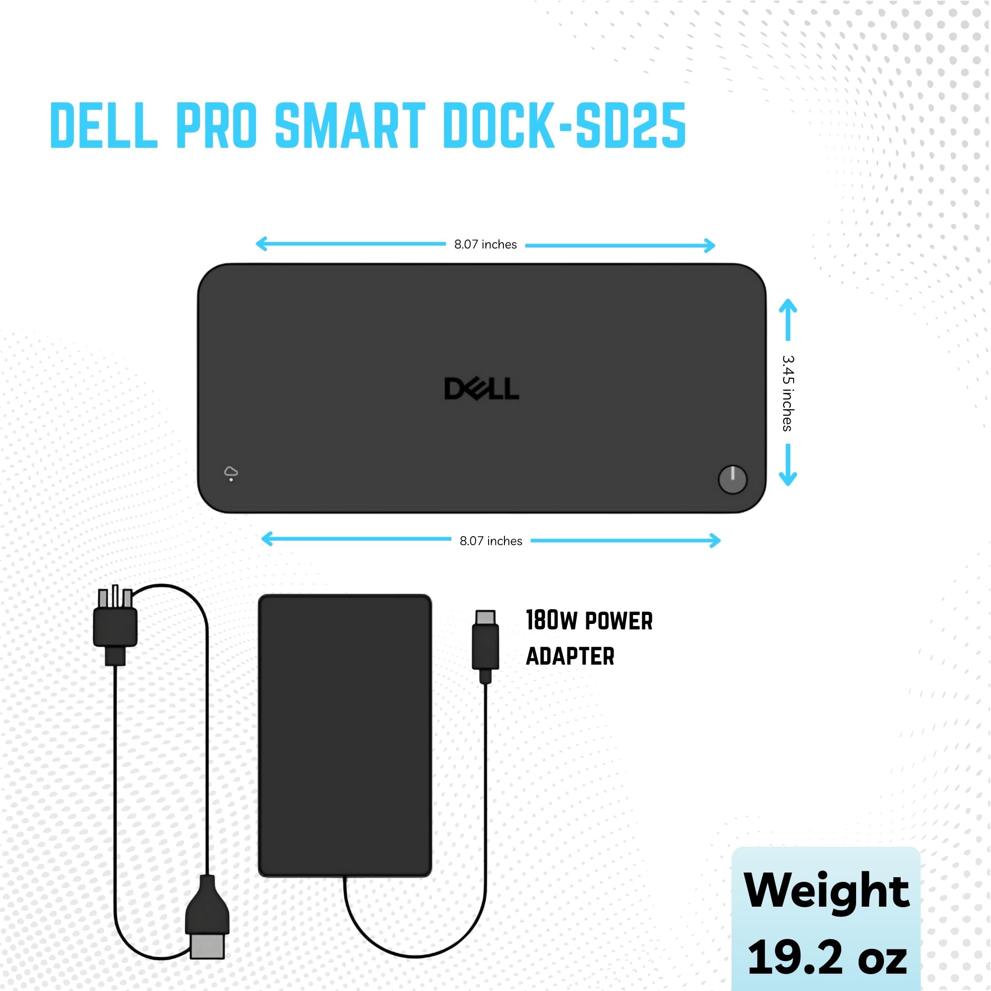 Amazon.co.jp: Dell Pro Smart Dock SD25 USB-C ドッキング
