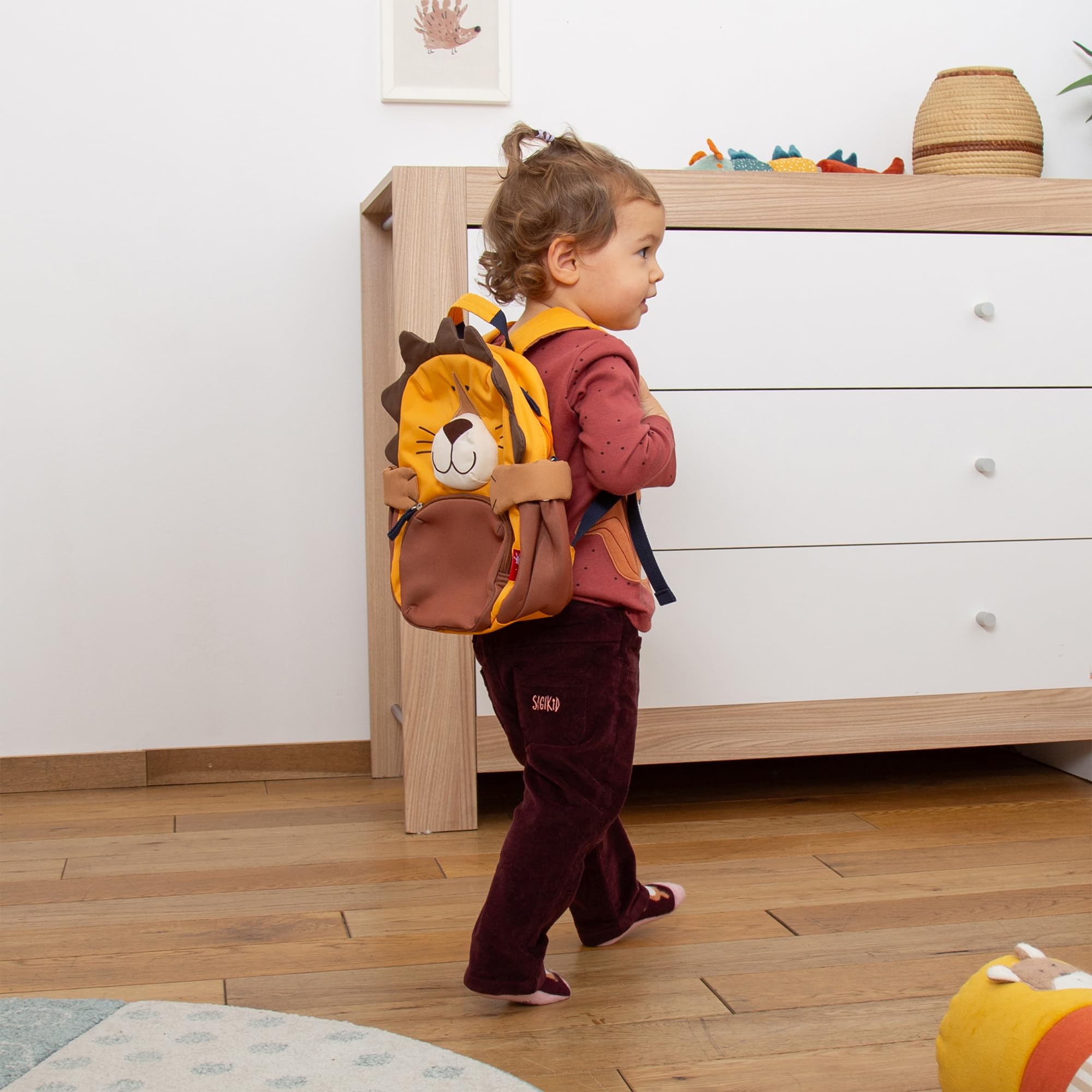 Sigikid Pfötchen-rucksack SIGIKID Zaino a forma di coniglio, per bambine e bambini, consigliato a partire dai 2 anni Unisex - Bambini e ragazzi (Pacco da 1)