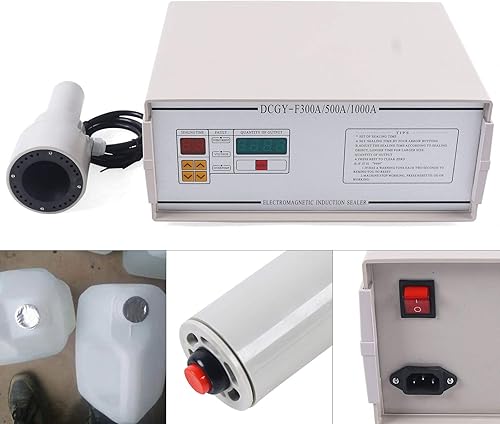 Miniatura 2 de Sellador de inducción máquina de sellado de botellas de inducción de 0787in-1969in 110V sellador de tapas electromagnético máquina de sellado de