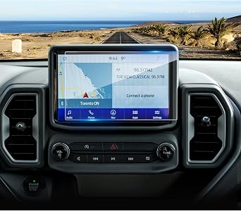 coleya 2021 2022 2023 bronco sport screen protector for ford bronco sport 8 inch sync 3 touch screen 2023 bronco sport tempered glass 2023 bronco spo