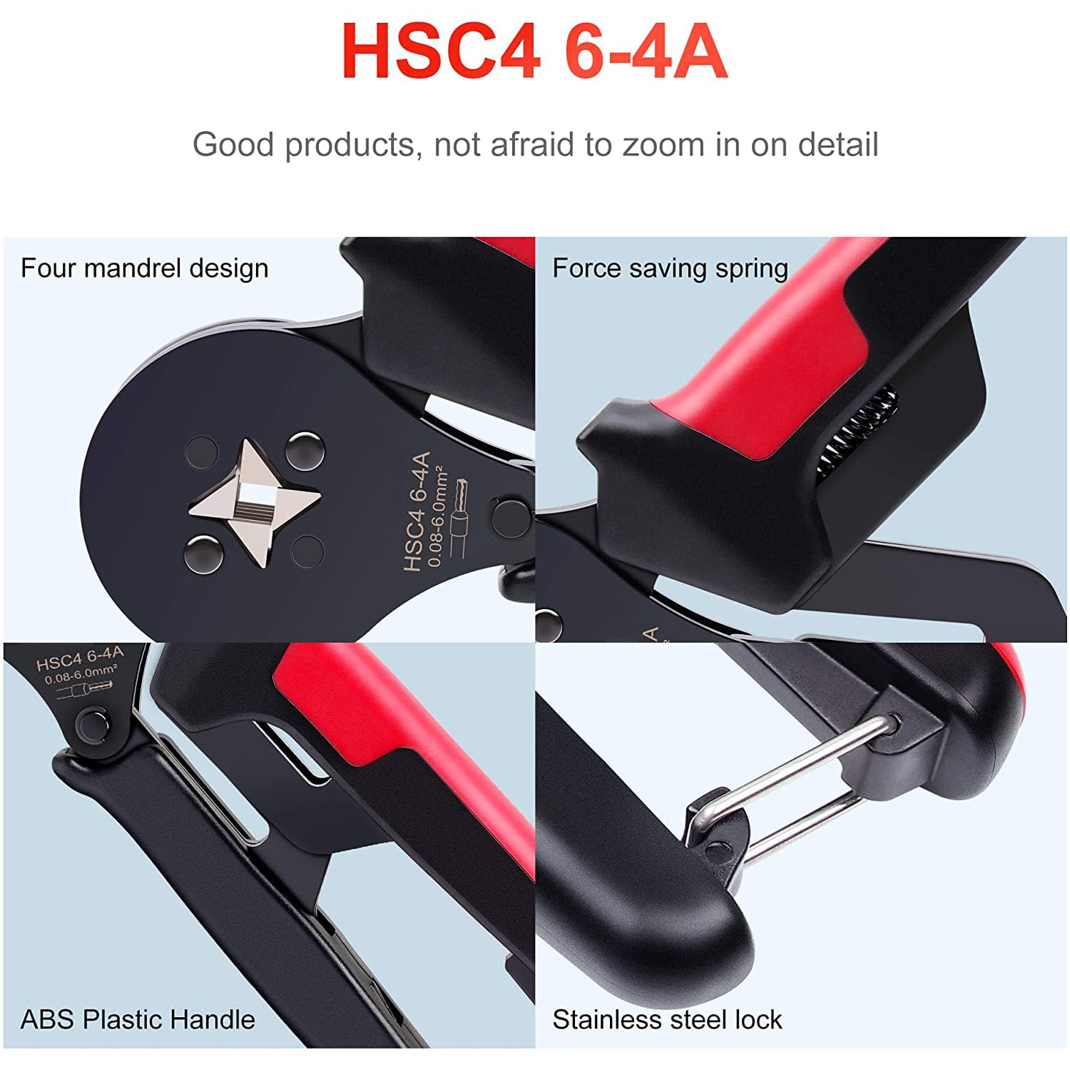 Ferrule Wire Terminals Crimper Plier Crimp Wire Connector Insulated Wire End Ferrules Terminator Electrical Connectors Kit (Mini 6-4 1640PCS)