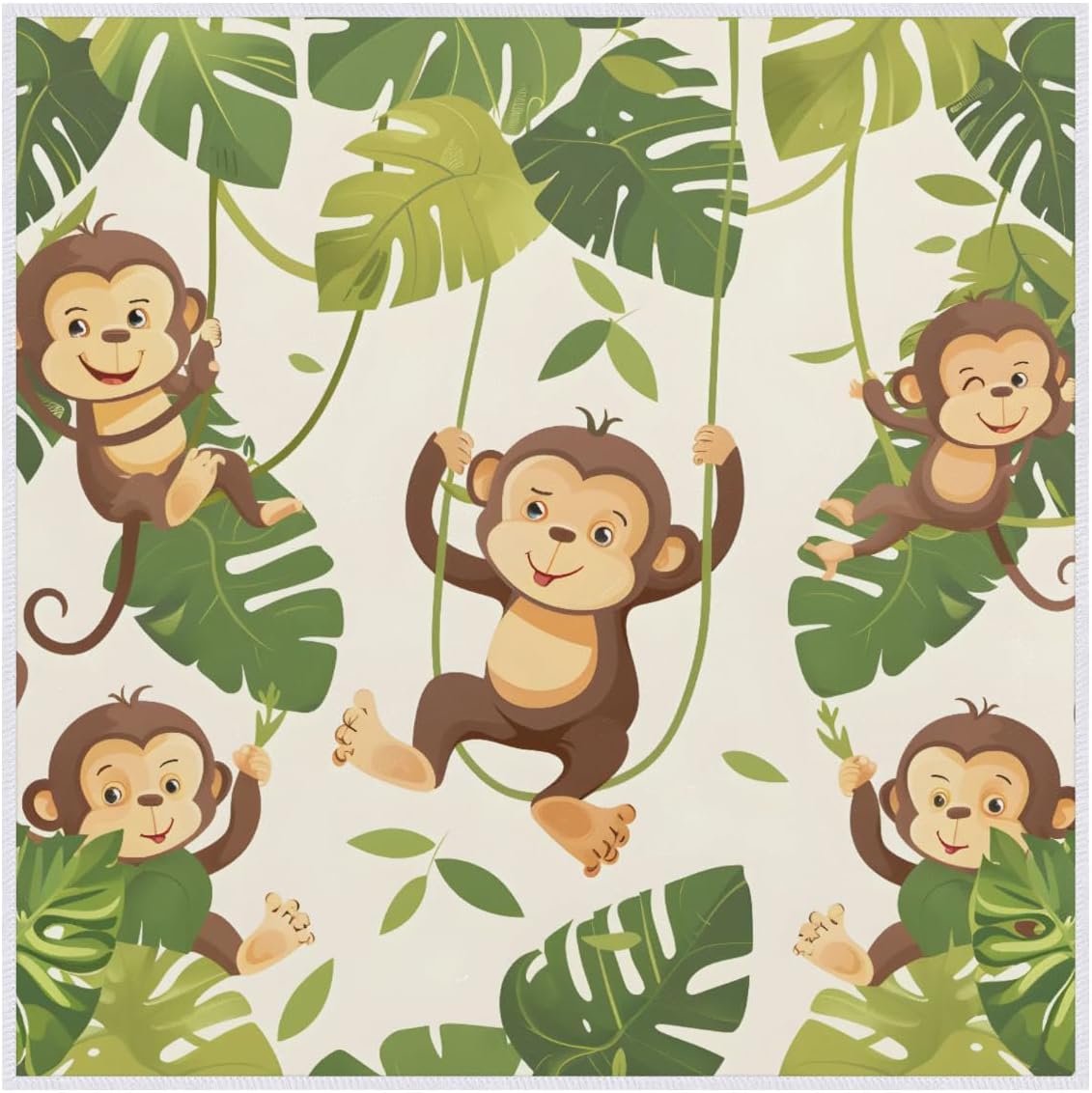 Self-Adhesive Magic Cloth Playful Monkey Camera Wrapper Organizer Open Lay Flat Makeup Bag Travel Portable Makeup Bag Multi Purpose Magical Storage Bag