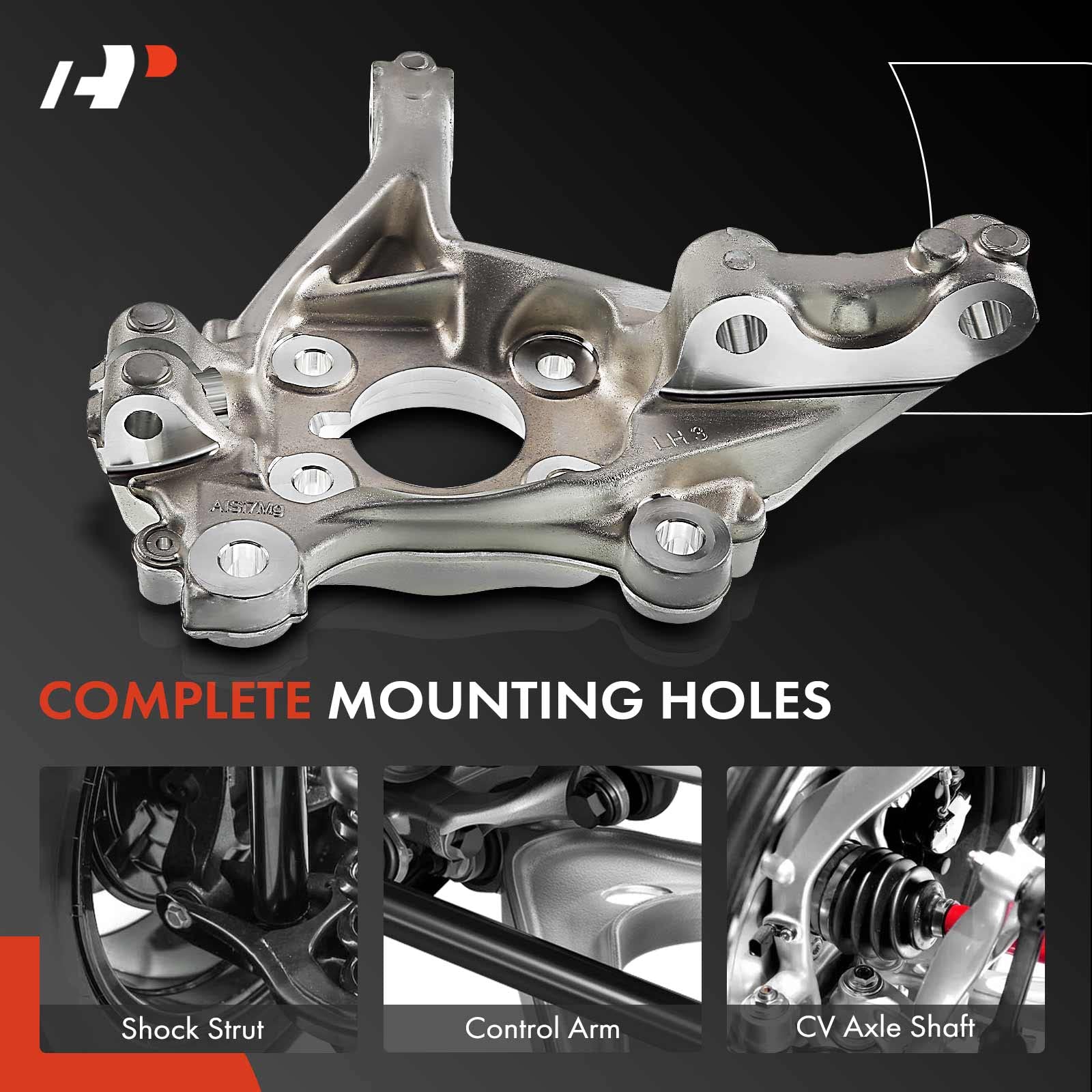 Front Axle Set TRQ Front CV Axle Set For 2014 Ford Fusion & 2013