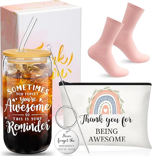 Hsei 6 piezas de regalos de agradecimiento de graduación para mujeres, regalos de agradecimiento para enfermeras, empleados, compañeros de trabajo,