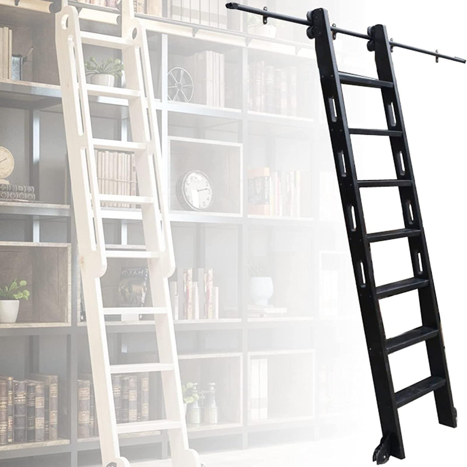 Accesorios para rieles de escaleras móviles que solucionan problemas de espacio