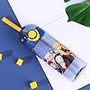 JUNG KOOK Anime Slayer Water Bottle, Anime Water Bottle Cup,Nezuko Water Bottle, Tanjirou Water Bottle,Reusable Water Bottle with Straw 500ml Cup