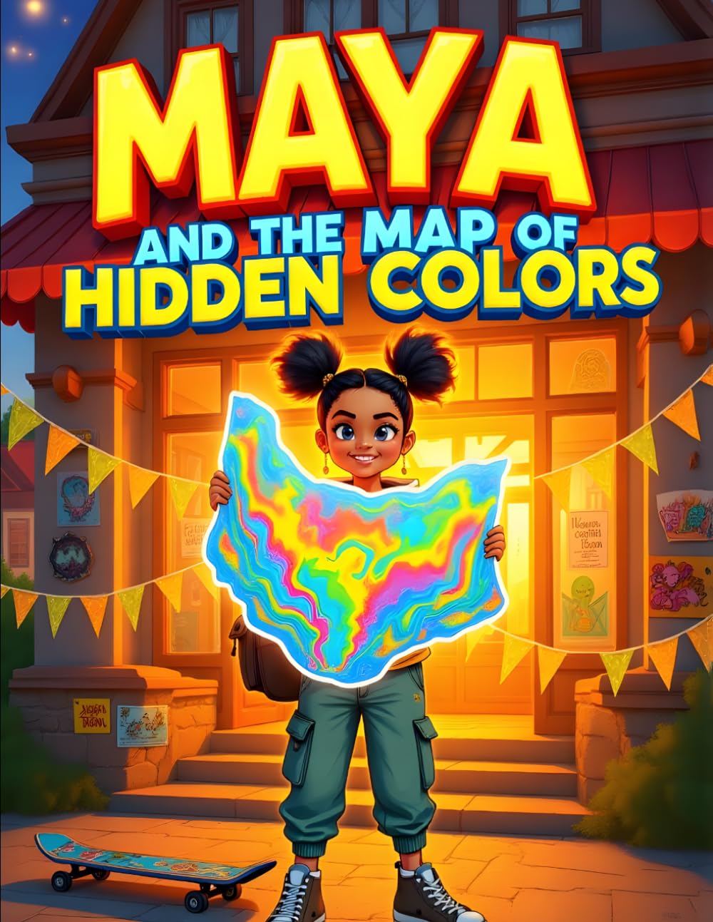 Maya and the Map of Hidden Colors: An Inspiring Children's Story About the Magic of Community, Cultural Diversity, and the Power of Kindness (Maya's Adventures)