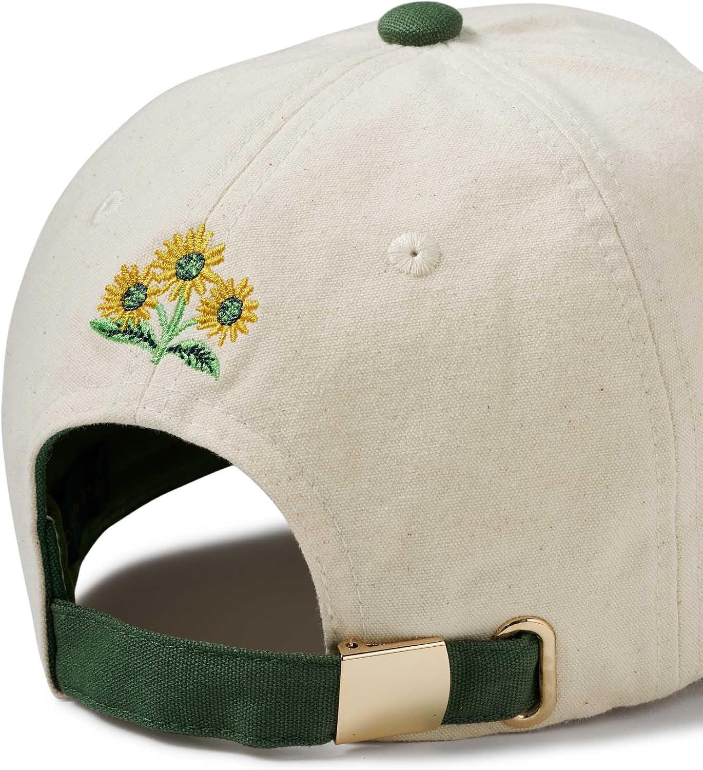 RIFLE PAPER CO. Garden Study Baseball Cap, Women's Baseball Hat, Classic Six-Panel Floral Print Cap with Adjustable Strap, Made from 100% Cotton, One Size Fits All