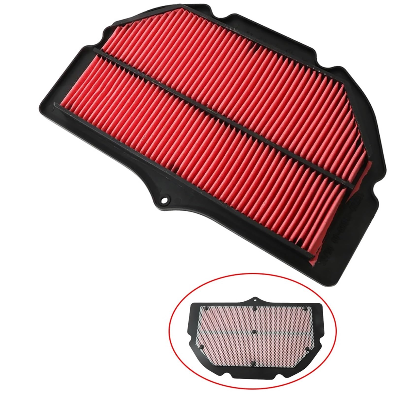 Kompatybilność z Pit Bike crossowym‌ Filtr wlotu powietrza do motocykla Element filtra powietrza do motocykla pasuje do Suzuki GSXR1000 GSX-R 1000 K5 K8 2005-2008