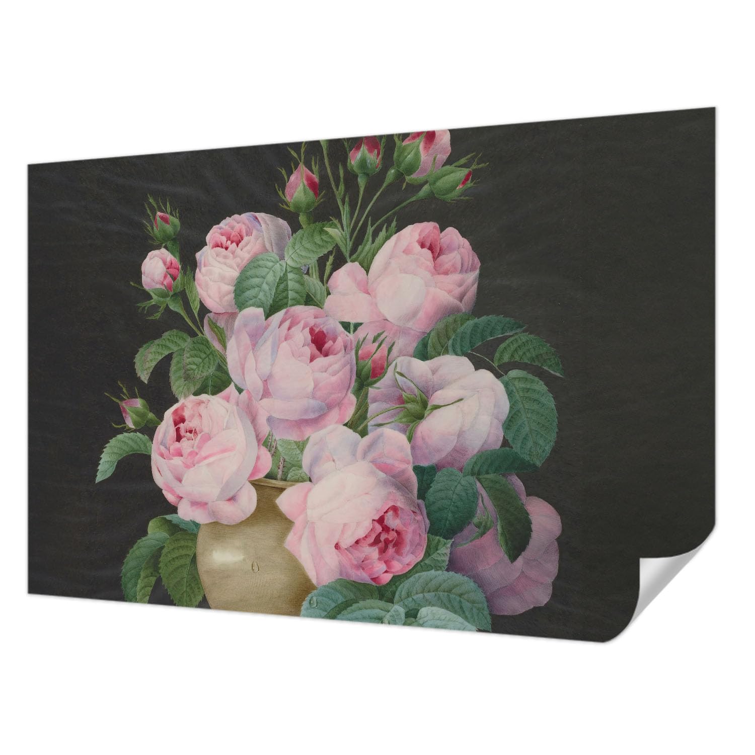 Papier Peint Adhésif Haute Qualité Tulup Élégance Florale Résistant
