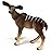 FUNSHOWCASE African Jungle Animals Red Lesser Kudu Female Toy Figure Realistic Plastic Figurine Height 2.5-inch
