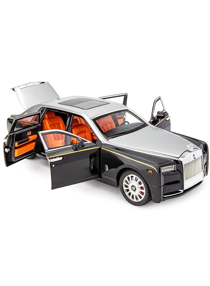 KASTWAVE 1/18 Rolls-Royce Phantom Diecast Car - Zinc Alloy