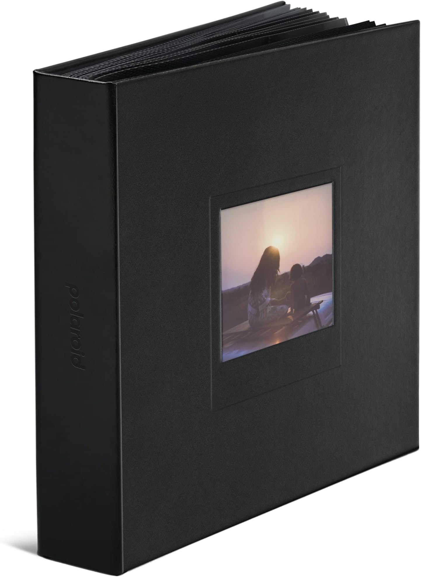Photo Album - Black - Large Photo Album for Polaroid i-Type, 600, and SX-70 instant photos, capacity 160 photos (6368)