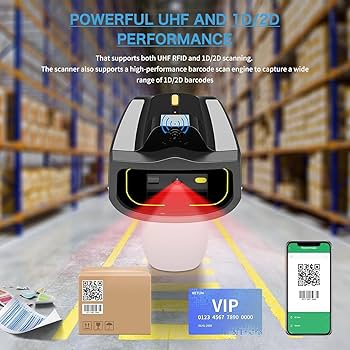 Amazon.co.jp: NETUM ワイヤレス ハイブリッド RFID 2D バー