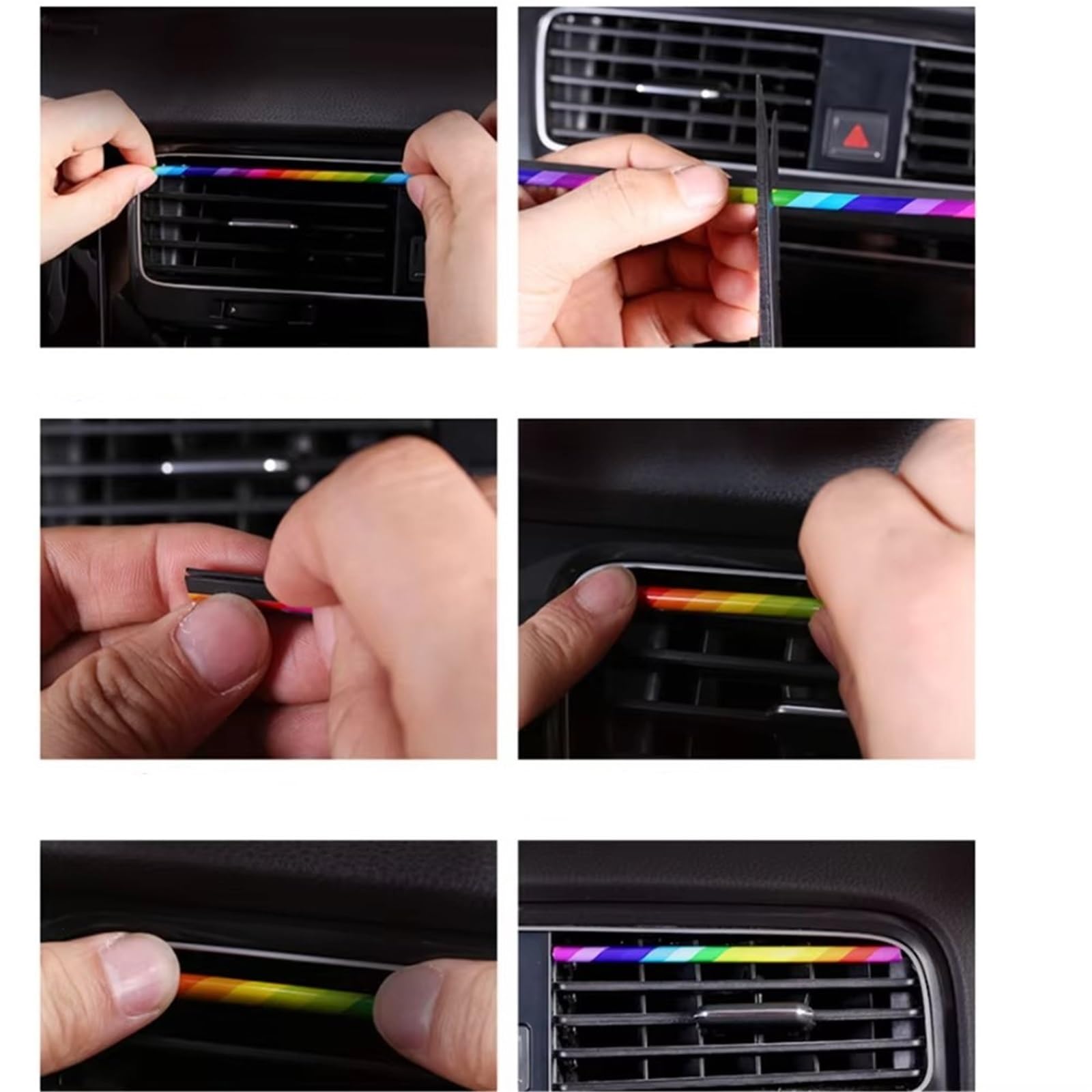 Compatible Con Para A3 2013 2014 2015 2016 2017 2018 2019 2020 2021 2022 2023 2024 2025 Salida De Aire Acondicionado De Coche Decorativa