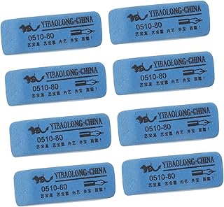 Ciieeo Crianças 8 Peças Borracha Fosca Caneta Borrachas Borrachas De Papelaria Borrachas Mecânicas Para Borrachas Mecânicas Borrachas Suprimentos De Papelaria Azul