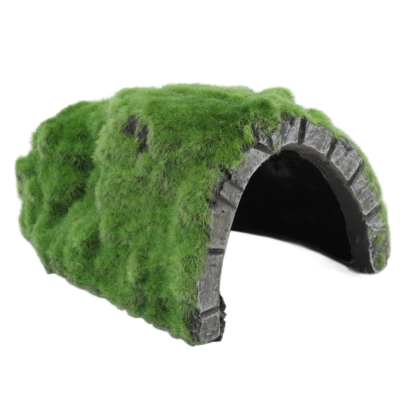 Reptile Hideout Cave, Basking Platform Tortoise Hideout Rock Reduzieren Sie Stress Fügen Sie eine Andere Landschaft für Frösche für das Haustierterrarium Hinzu