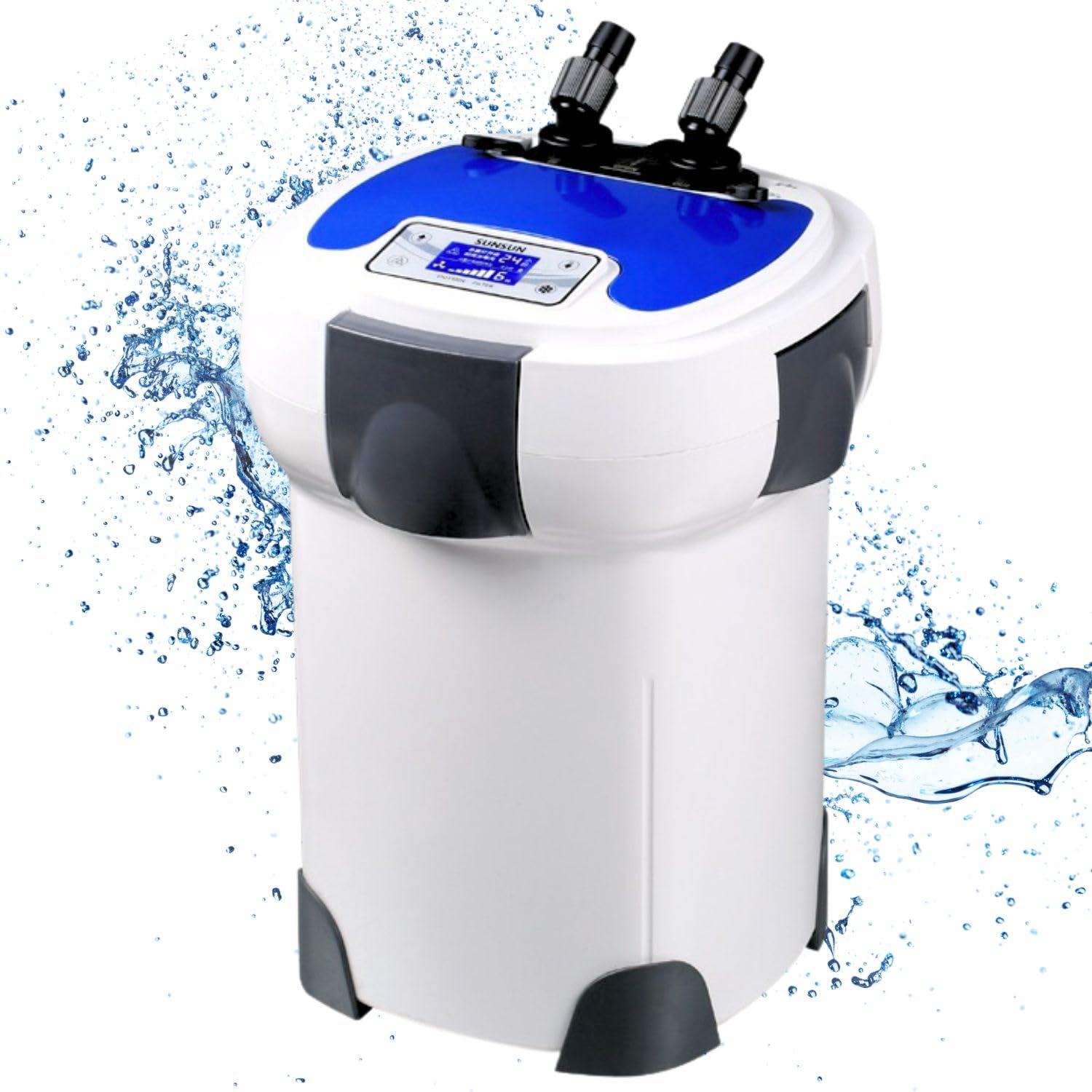 VAYINATO Sunsun Hw-3000 Digital Display Canister Filter Built In 9W Uv Sterilizer With Adjustable Flow Contorl For Aquarium Fish Tank (B0BVB5DCGW) Amazon Price History, Amazon Price Tracker