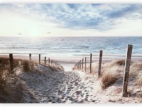 Miniatura 8 de artgeist Mural de pared premium Playa Mar 138 x 101 pulgadas - Papel tapiz no tejido, decoración de pared de forro polar, impresión fotográfica,