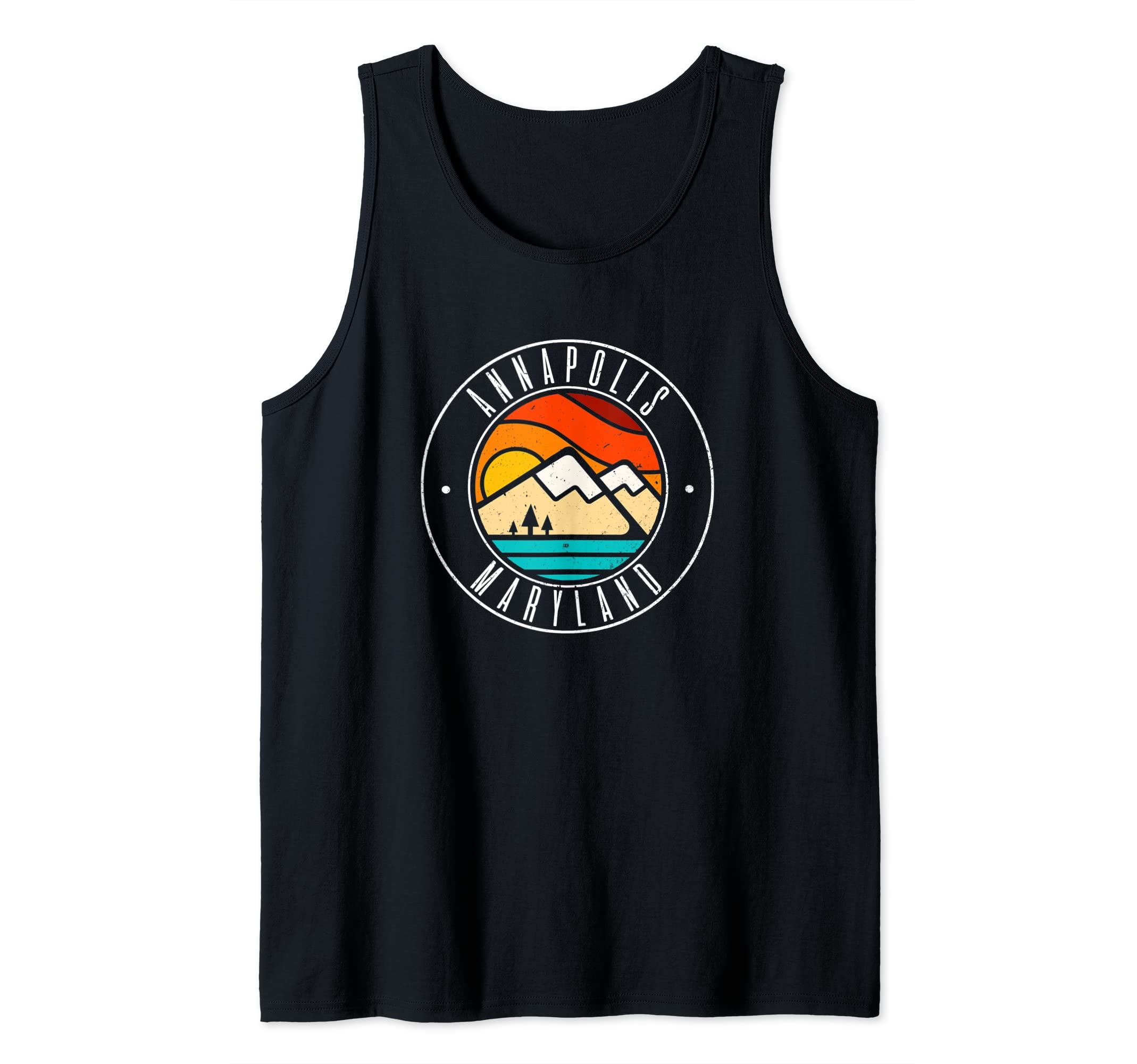Minimalist Outdoors Annapolis Maryland MD Tank Top