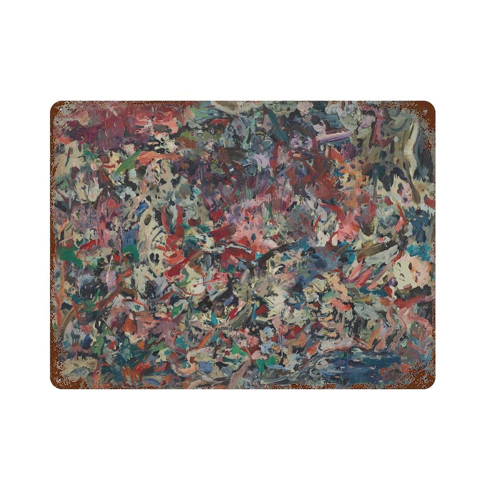 xiaoxiaoshen Jackson Pollock Abstract Expressionism Wall Decor Art Metal Tin Poster Modern Home Decor Art Home Bar Shop Decorations Vintage Sign 30x40cm
