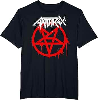 T-shirt Slayer Old School - Pentagramme Avec Logo - Taille XL - Noir - Neuf Sans étiquette