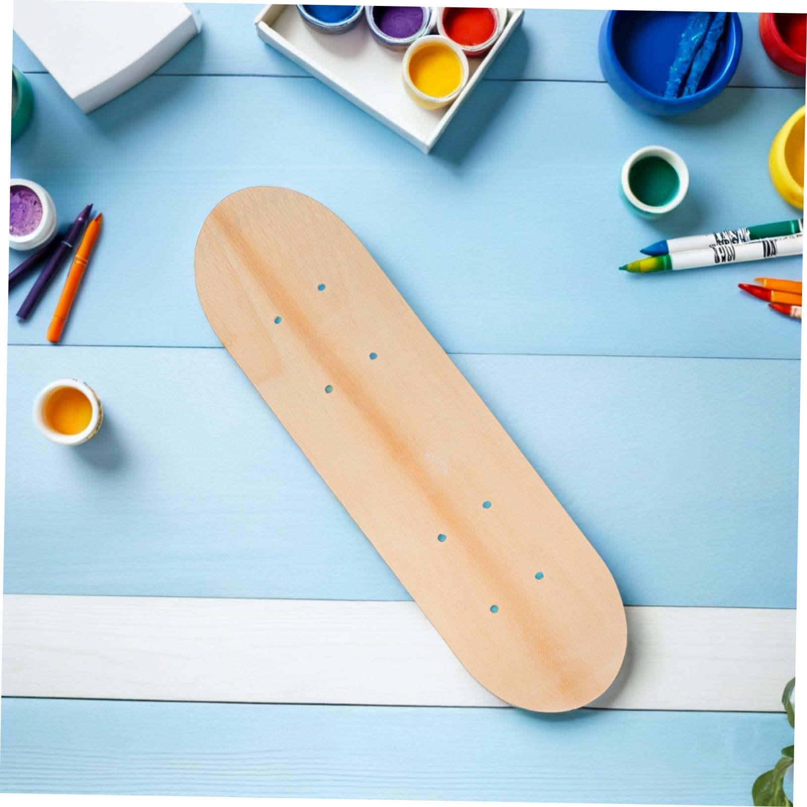 UPKOCH 3pcs Skateboard DIY Blank Skateboard per la pittura fai da te Pittura Pianura Ponti Dipinti Dipinti Tavole Dip