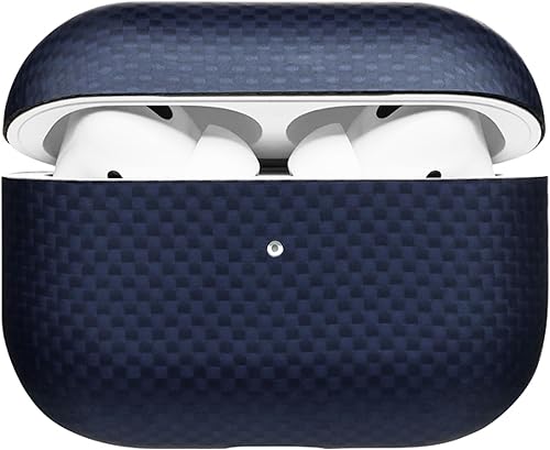 Latercase  Compatible con AirPods Pro (2. generación)  Willy Blue  Funda delgada duradera para AirPods Pro 2  Fibra de aramida fina de 0.024 in,