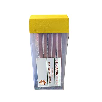 Shapure pH 2-10.5 Test Indicator Litmus pH Paper Water and Soil Testing Kit, 100 Strips