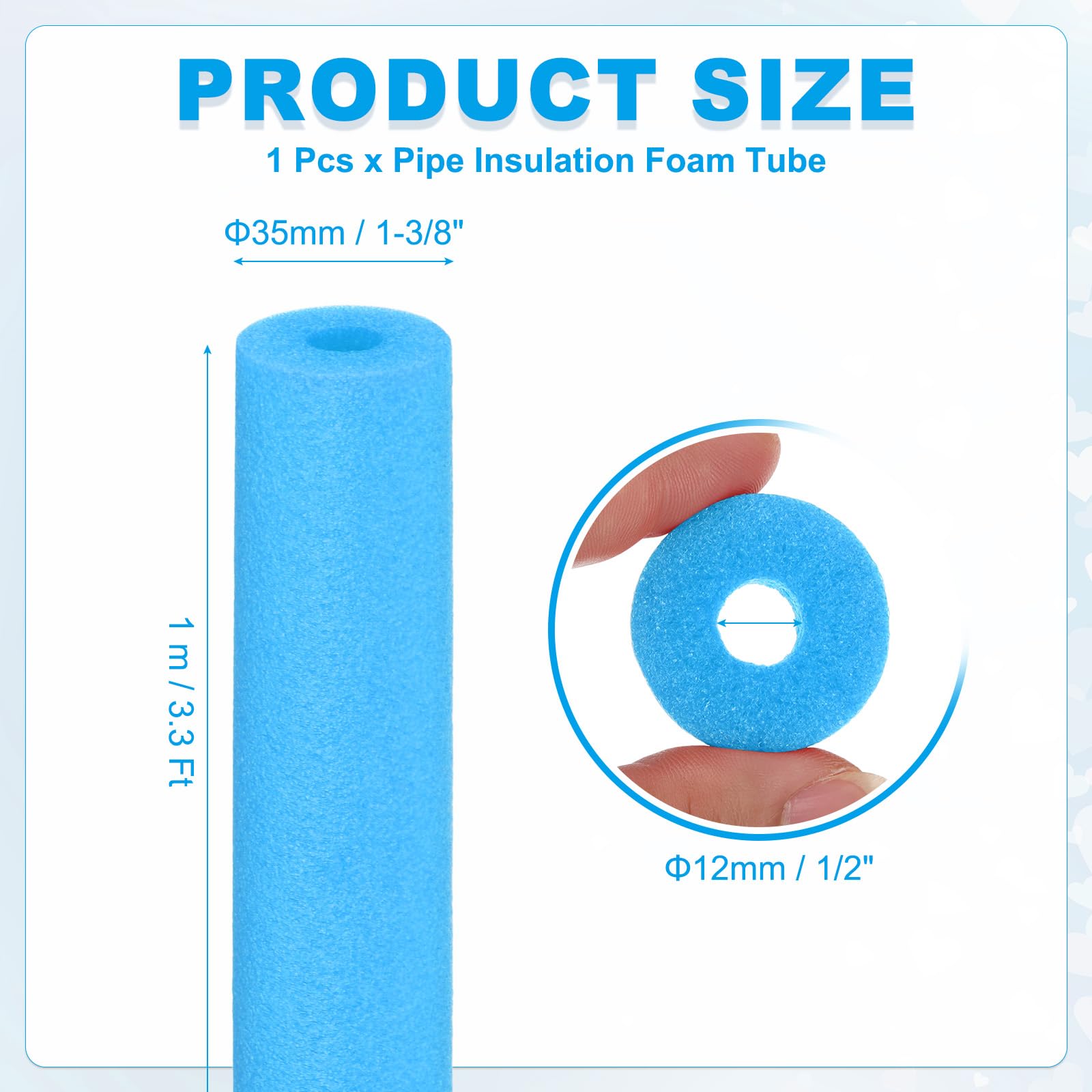 PATIKIL Pipe Insulation Foam Tube - Image 2