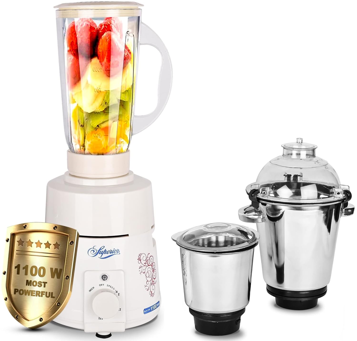 Buy GIONEE Brings Heavy Duty 1250W mixer grinder with 3 biggest sizes