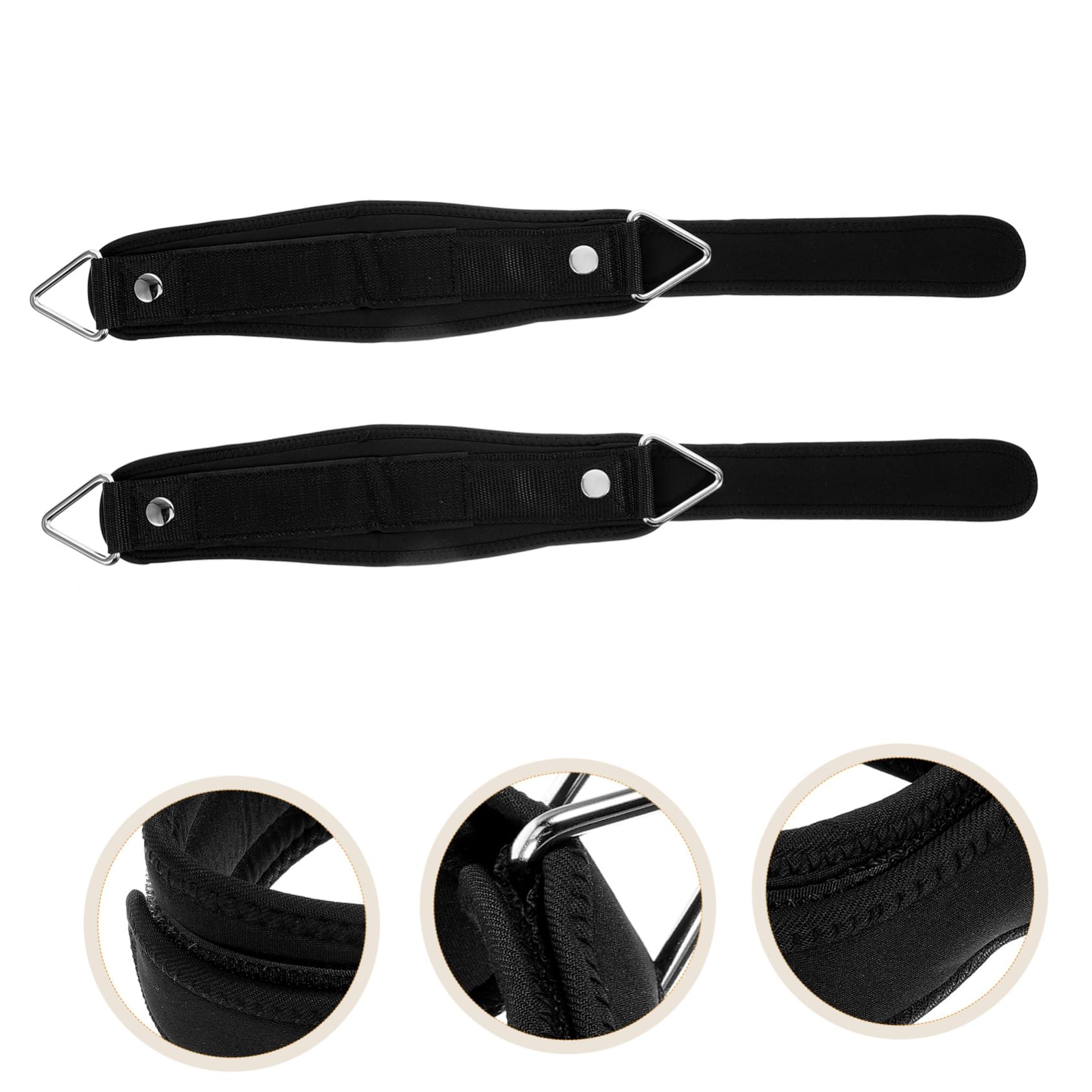 Toyvian Verstellbarer Knöchelriemen für Fitness Tragbares Ankle Strap für Kabelmaschinen für Beintraining und Gym Zubehör Langlebig für Fitnesslevels