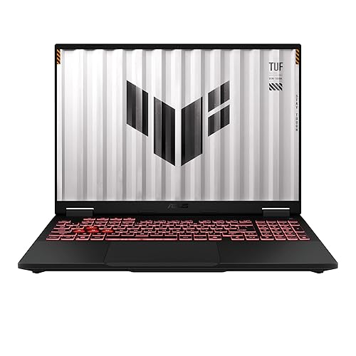 ASUS TUF Gaming A16 FA608UM-RV005 - Ordenador Portátil Gaming de 16" WUXGA 165Hz (AMD Ryzen 7 260, 32GB RAM, 1TB SSD, NVIDIA RTX 5060 8GB, Sin Sistema Operativo) Gris Jager - Teclado QWERTY español - 32GB RAM | 1TB SSD - AMD Ryzen 7 260 - RTX5060-8GB