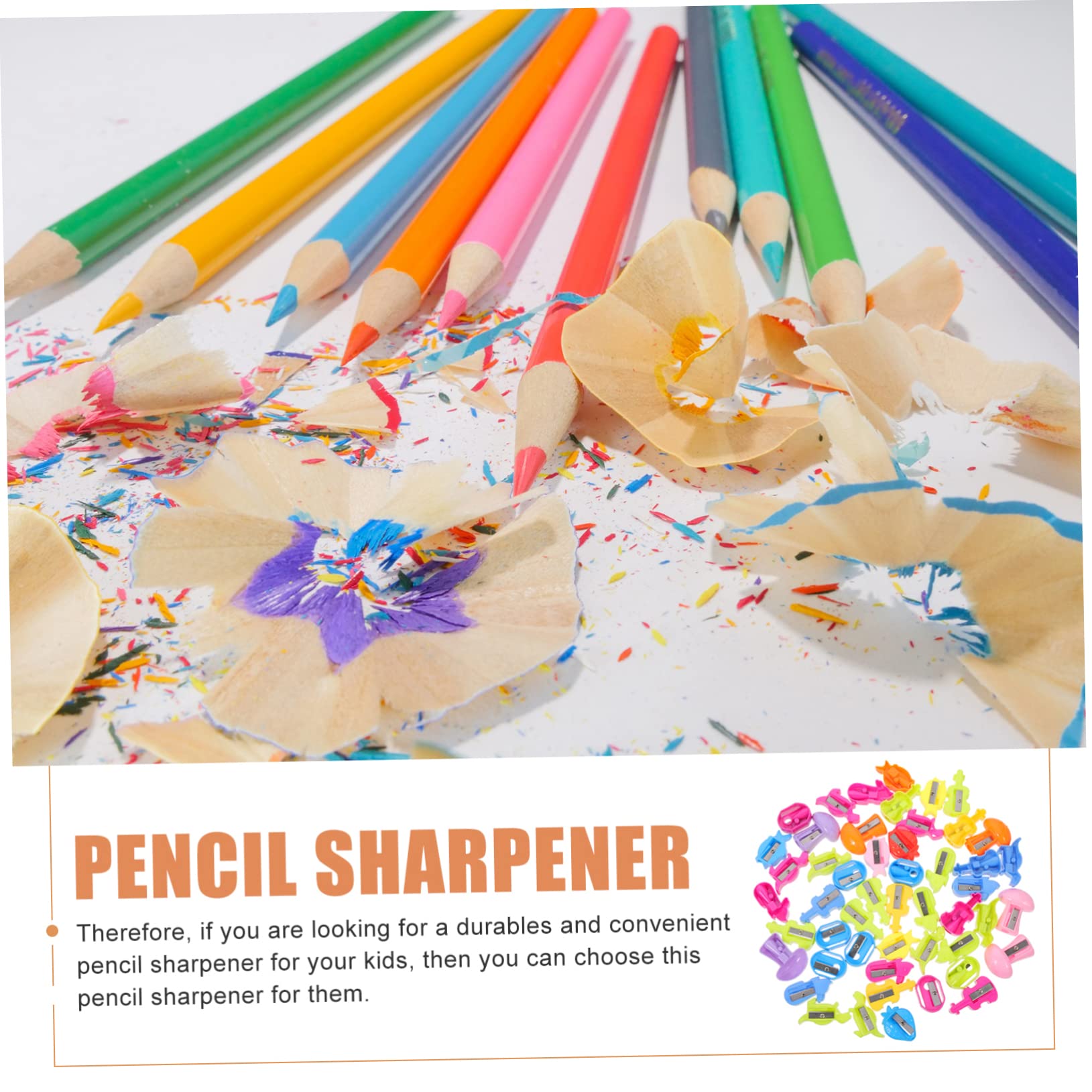 SHINEOFI 150 Pz temperamatite dei cartoni animati temperamatite elettrico per classe manuale i figli piccolo portatile per la scuola temperamatita