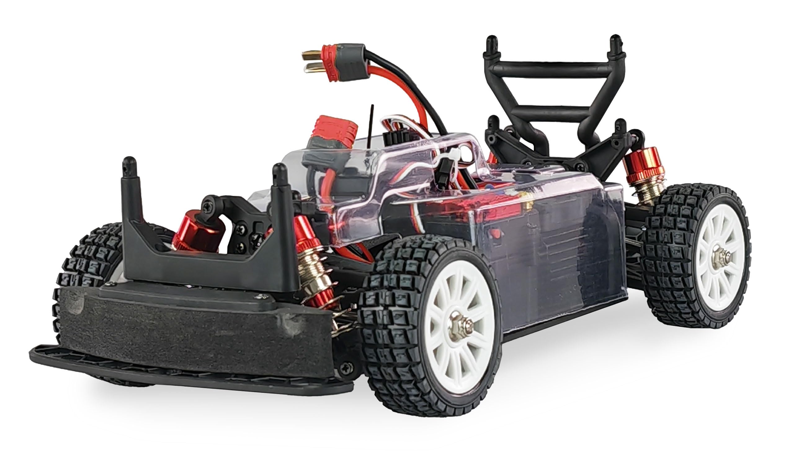 Amewi Hyper Go Lancia Delta HF Integrale Rallye/Drift 4WD RC telecomando 1:14 RTR bianco