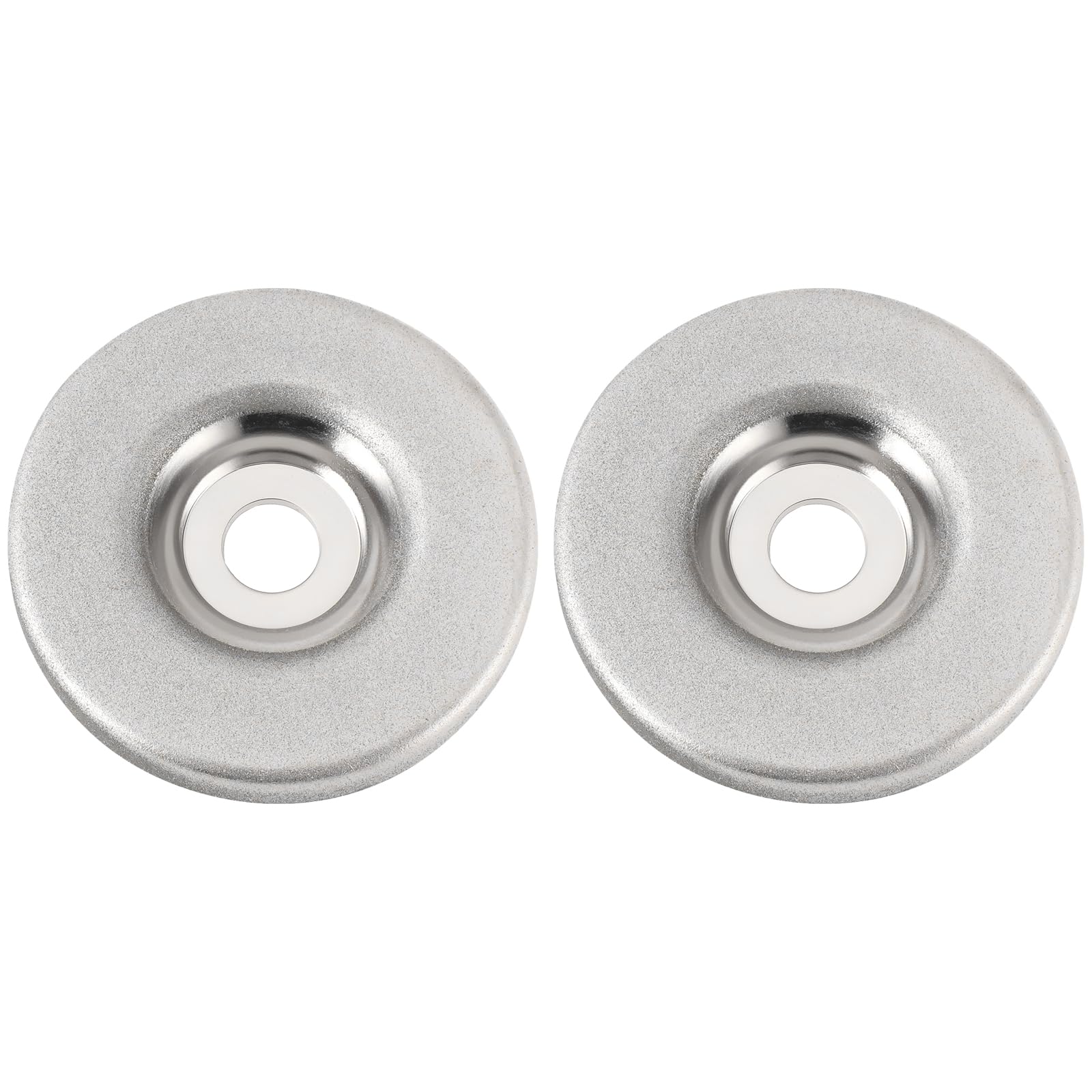 OTOTEC 2Pcs 56mm Diamond Grinding Wheel Suitable for Grinding Glass Stainless Steel Drill Bits (320 Grit)